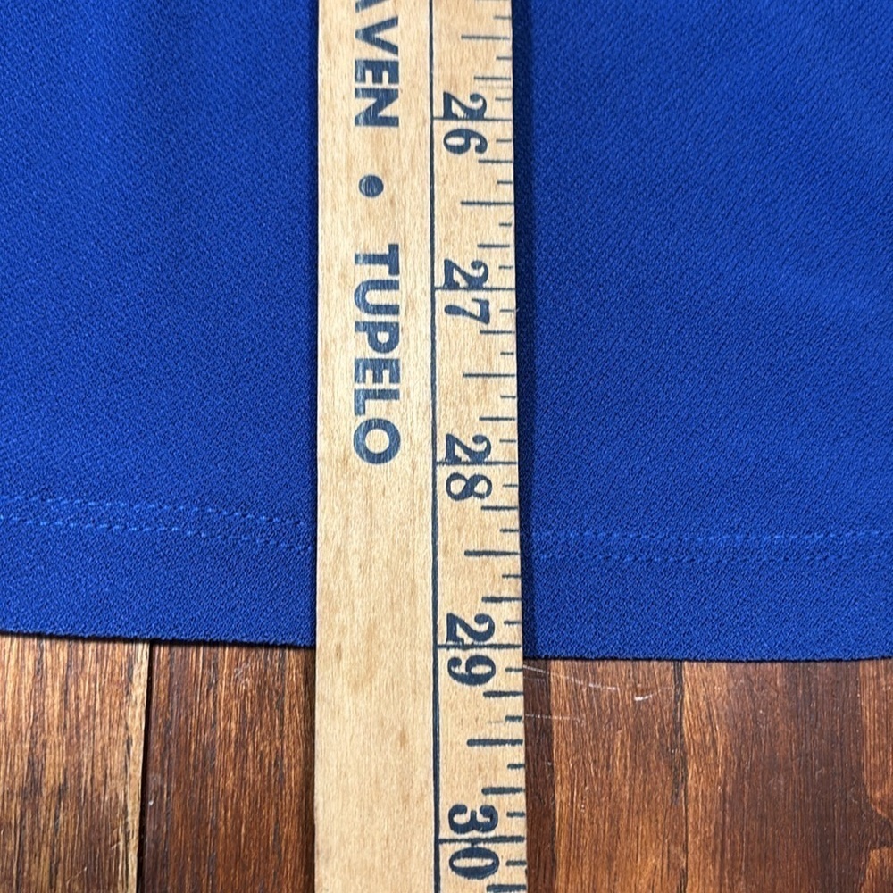 Susan Graver Tunic/Zip Front Ladies Royal Blue Shirt Size XL - Picture 8 of 11